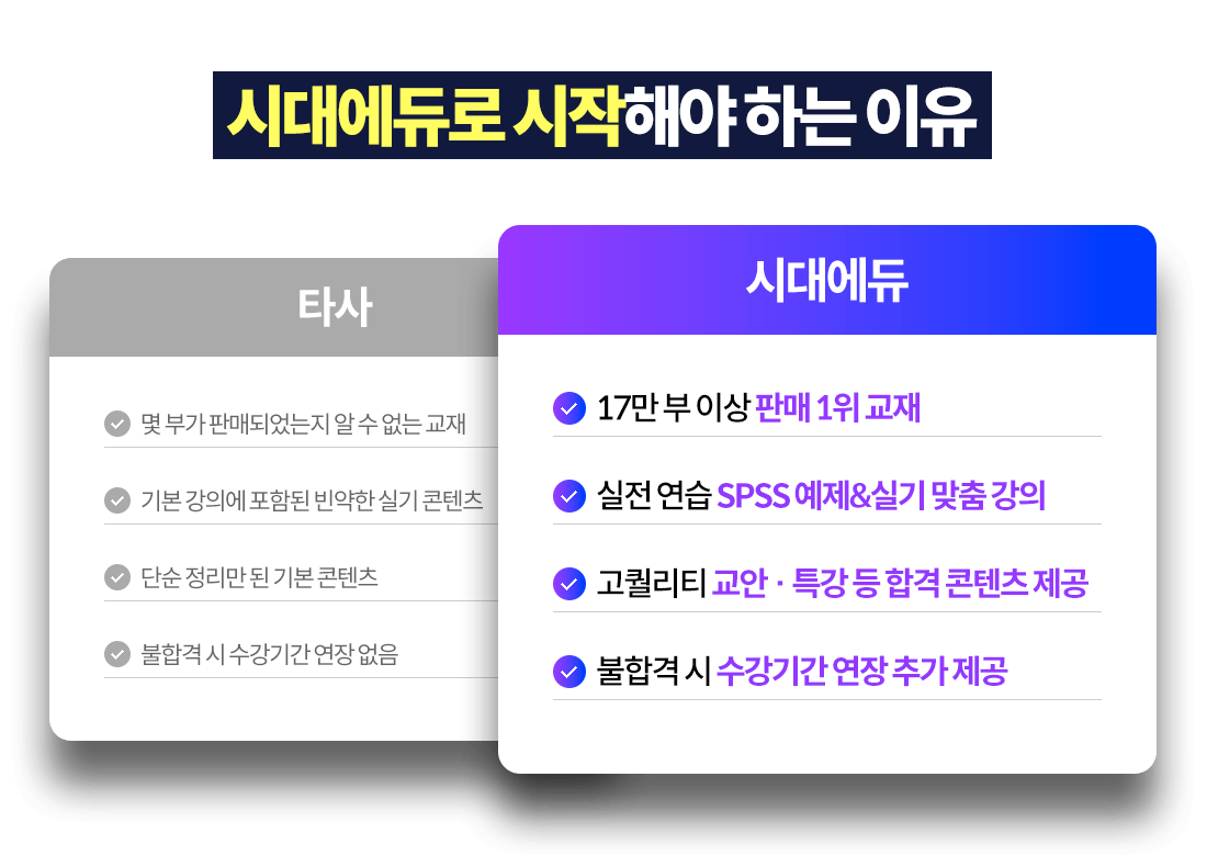 사회조사분석사 연간합격반